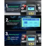 DUOYI DY3015B Car Multi-language 12V Battery Tester - Image 5