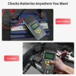DUOYI DY3015B Car Multi-language 12V Battery Tester - Image 7