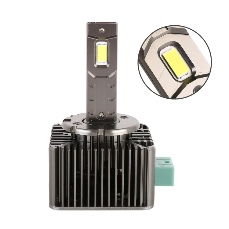 CRP5099_1.webp 1 Pair D Series D3 Car HID Ballast to LED Headlight DC12V 35W 6000K 7000LM, 7040 Lamp Bead - Image 2
