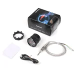 Car Universal 52mm Digital Display LED LCD Colorful Exhaust Temperature Gauge - Image 5