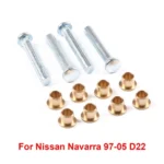 Car Door Hinge Pin Bushing Repair Kit for Nissan Navarra 1997-2005 - Image 2