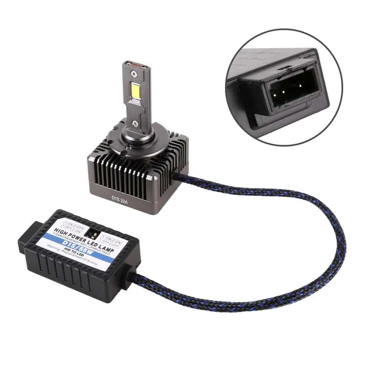 CRP5139_1.webp 1 Pair D Series D1S Car HID Ballast to LED Headlight DC12V / 35W / 6000K / 5000LM - Image 2