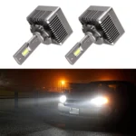 1 Pair D Series D3S Car HID Ballast to LED Headlight DC12V / 35W / 6000K / 5000LM