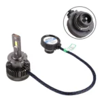 1 Pair D Series D4S Car HID Ballast to LED Headlight DC12V / 35W / 6000K / 5000LM - Image 2