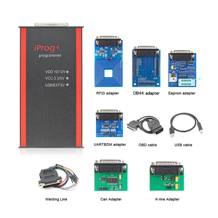 CRP5154_3.webp 12V Iprog+ Pro V87 Car Key Programmer ECU Tool - Image 4