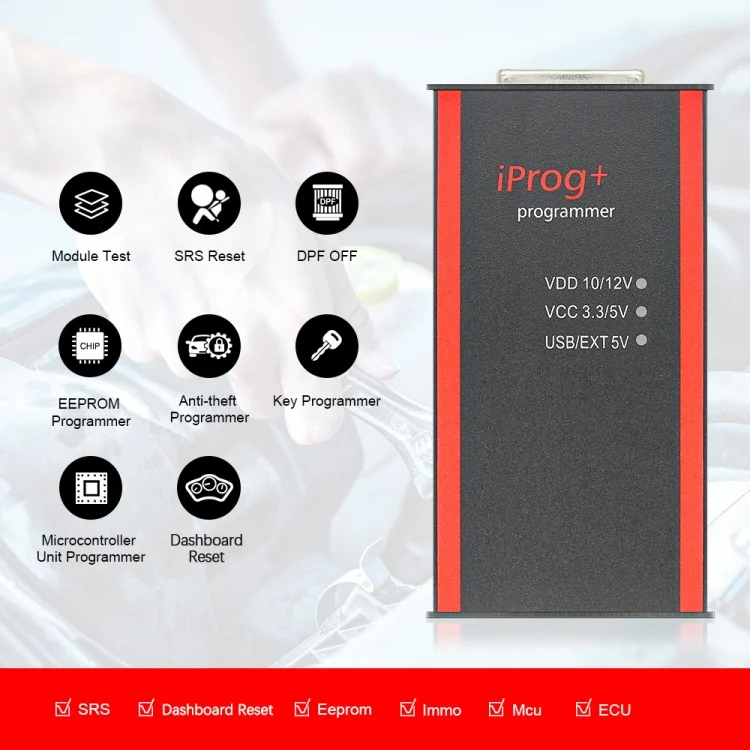 CRP5154_5.webp 12V Iprog+ Pro V87 Car Key Programmer ECU Tool - Image 6