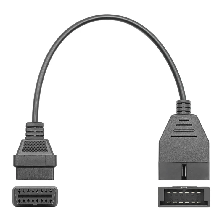 CRP5156_3.webp 12Pin to 16Pin Car OBD2 Conversion Cable OBDII Diagnostic Adapter Cable for GM - Image 4