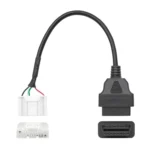Car OBD2 Conversion Cable OBDII Diagnostic Adapter Cable for Tesla Model S - Image 4