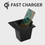 HFC-1110 Car Qi Standard Wireless Charger 10W Quick Charging for Lexus ES 2018-2022, Left Driving - Image 3