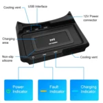 HFC-1003 Car Qi Standard Wireless Charger 10W Quick Charging for Honda CR-V 2017-2019, Left Driving - Image 2