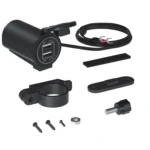 ZH-526I1 Car / Motorcycle 4.2A Dual USB Port Car Charger - Image 2