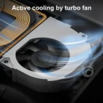 HFC-1033 Car Qi Standard Wireless Charger 10W Quick Charging for Volkswagen Teramont 2021, Left Driving - Image 5