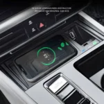 HFC-1033 Car Qi Standard Wireless Charger 10W Quick Charging for Volkswagen Teramont 2021, Left Driving - Image 7