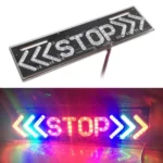 Motorcycle 12V LED Brake Light Super Bright with Turn Warning Light
