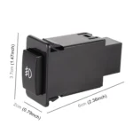 TS-12 Car Fog Light On-Off Button Switch with Cable for Nissan Sunny - Image 3