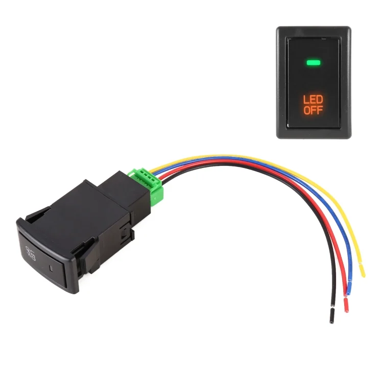CRP5415.webp TS-17 Car Fog Light On-Off Button Switch with Cable for Suzuki - Image 1