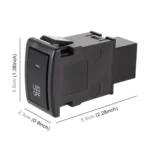 TS-17 Car Fog Light On-Off Button Switch with Cable for Suzuki - Image 3