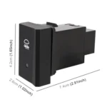 TS-18 Car Fog Light On-Off Button Switch with Cable for Hyundai Accent - Image 3