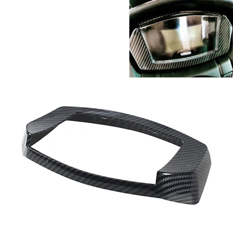 CRP5427.webp Motorcycle Carbon Fiber Instrument Trim Cover for Yamaha NMAX155 2020-2021 - Image 1