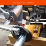 1 Pair Motorcycle Universal Adjustable Gland Nut Wrench Set for Hydraulic Cylinder 1266 +7463 - Image 7