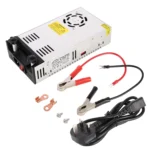 S-360-12 DC12V 360W 30A DIY Regulated DC Switching Power Supply Power Step-down Transformer with Clip, UK Plug