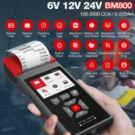 KINGBOLEN BM800 Car Digital Load Battery Tester with Printer Function - Image 6
