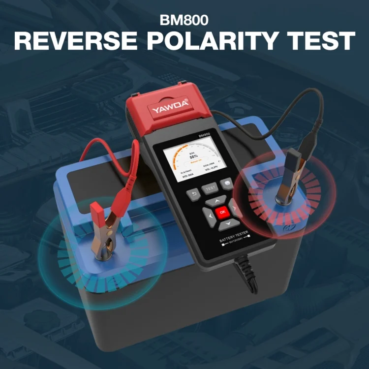 CRP5493_8.webp KINGBOLEN BM800 Car Digital Load Battery Tester with Printer Function - Image 9