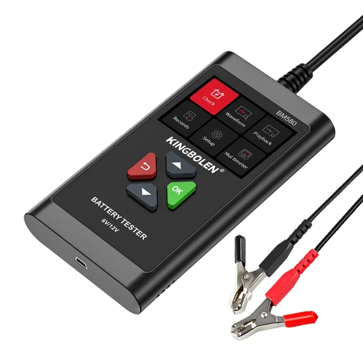 CRP5495_1.webp KINGBOLEN BM580 6V 12V Car Digital Load Battery Tester - Image 2