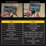 DUOYI DY30-1 Car Digital Insulation Resistance Tester Meter - Image 6