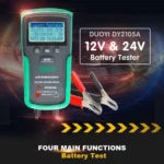 DUOYI DY2015A Car 12V 24V Digital CCA Load Battery Charging Digital Capacity Tester - Image 5
