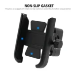 Motorcycle Aluminium Alloy Mobile Phone Holder Bracket, Handlebar Version - Image 4