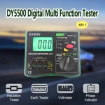 DUOYI DY5500 Car 4 in 1 Digital Multifunction Resistance Tester Insulation Earth Multimeter - Image 2