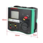 DUOYI DY4200 Car Higher Accuracy Digital Ground Resistance Tester - Image 2