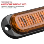 5 PCS MK-087 Car / Truck 4LEDs Side Marker Indicator Lights Bulb Lamp - Image 3