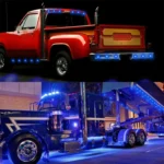 10 PCS MK-118 3/4 inch Metal Frame Car / Truck 3LEDs Side Marker Indicator Lights Bulb Lamp - Image 6
