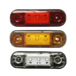 5 PCS MK-327 Car / Truck 3LEDs Side Marker Indicator Light Tail Light - Image 2