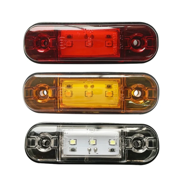 CRP5655_B1.webp 5 PCS MK-327 Car / Truck 3LEDs Side Marker Indicator Light Tail Light - Image 2