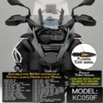 2 PCS KC059F Motorcycle Flashing Turn Signal Light for BMW - Image 7