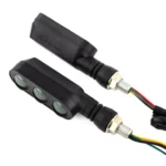 2 PCS KC050 Motorcycle LED Turn Signal Running Brake Light - Image 5