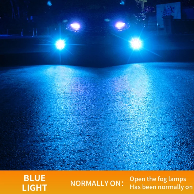 CRP5675BL_1.webp 1 Pair 9006 27W / DC12V Car Aluminum Alloy Flashing LED Headlight - Image 8