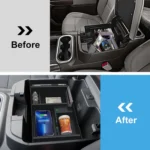 Car Qi Standard Wireless Charger 15W Quick Charging for Chevrolet Silverado 2019-2022, Left and Right Driving - Image 3