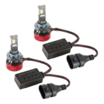 1 Pair 9005 DC12V 65W 6000K 6500LM LED Car Headlights - Image 2