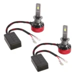 1 Pair H1 DC12V 65W 6000K 6500LM LED Car Headlights - Image 2