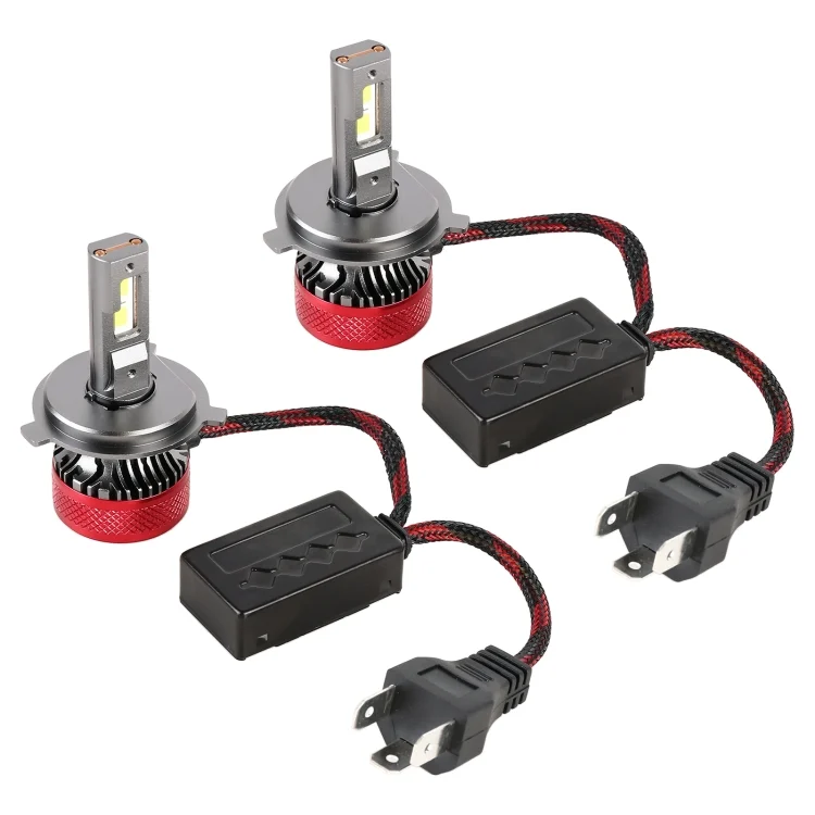 CRP5704_1.webp 1 Pair H4 DC12V 65W 6000K 6500LM LED Car Headlights - Image 2
