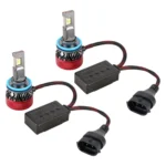 1 Pair H8 / H11 DC12V 65W 6000K 6500LM LED Car Headlights - Image 2