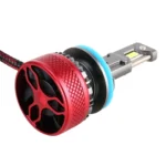 1 Pair H8 / H11 DC12V 65W 6000K 6500LM LED Car Headlights - Image 3