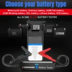 KONNWEI BK100 X431 BST360 Car Bluetooth Battery Tester - Image 9