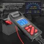 KONNWEI KW720 Car 3.2 inch 6V-24V Lead-acid Battery Tester with Printer - Image 5