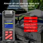 KONNWEI KW720 Car 3.2 inch 6V-24V Lead-acid Battery Tester with Printer - Image 6