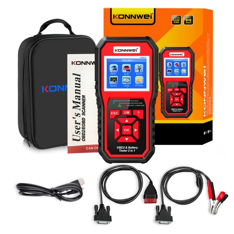 CRP5714_4.webp KONNWEI KW870 2 in 1 Car OBD2 Fault Diagnosis + Battery Tester - Image 5